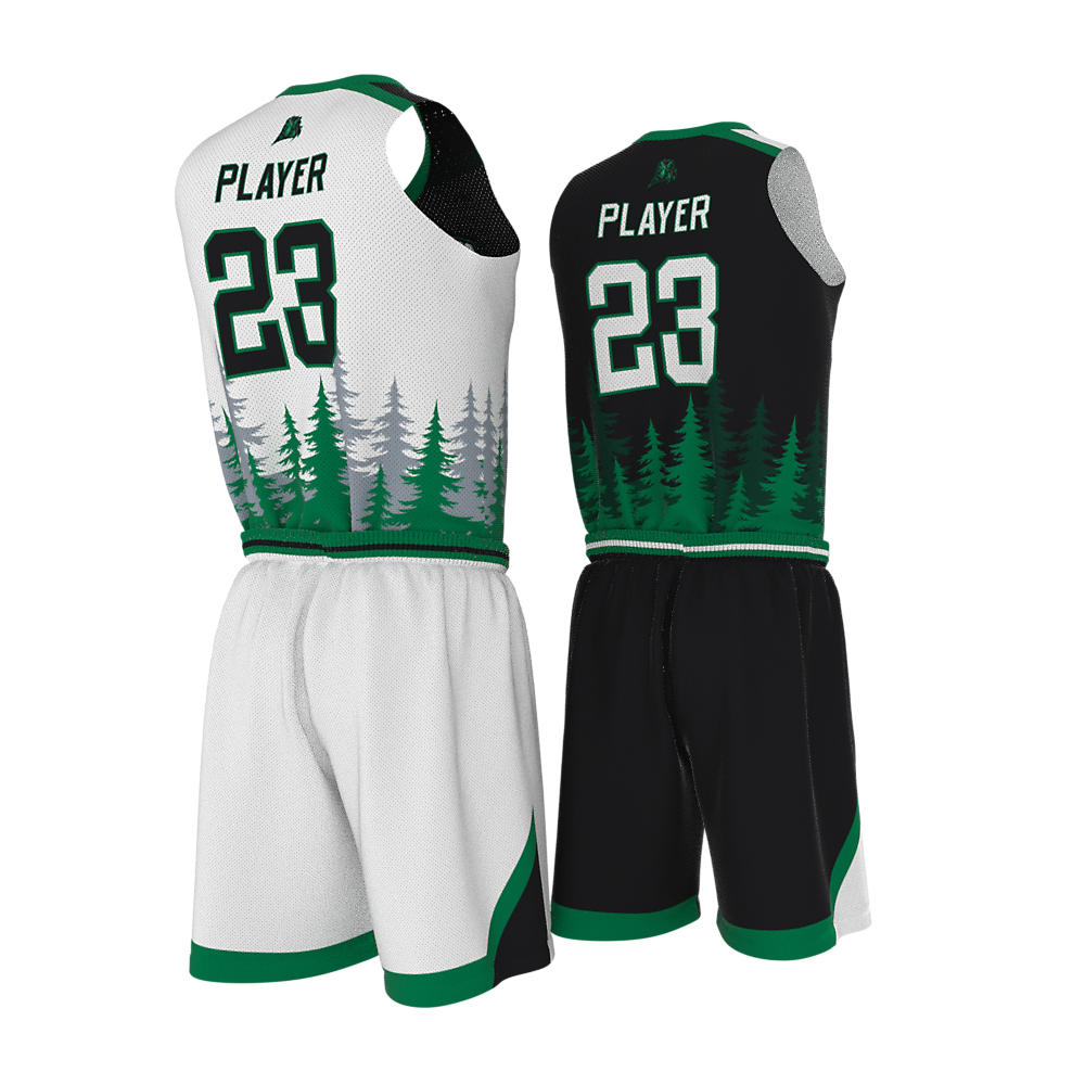 Basketball Uniform Design 4 – Back View